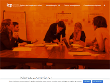Tablet Screenshot of icpconsulting.com